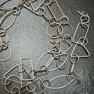 Jane Diaz chain link necklace